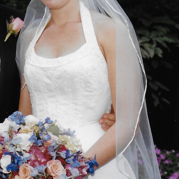 Candlelight A-line Wedding Dress - Picture 5 of 8